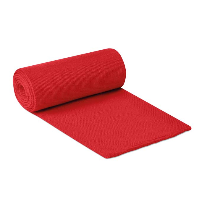 Écharpe en acrylique à simple couche (taille adulte). publicitaire personnalisé - vue 2