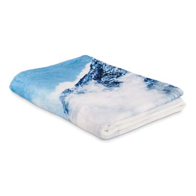 MW4007 Couverture polaire corail en quadri (270 g/m²) publicitaire personnalisé - vue 2