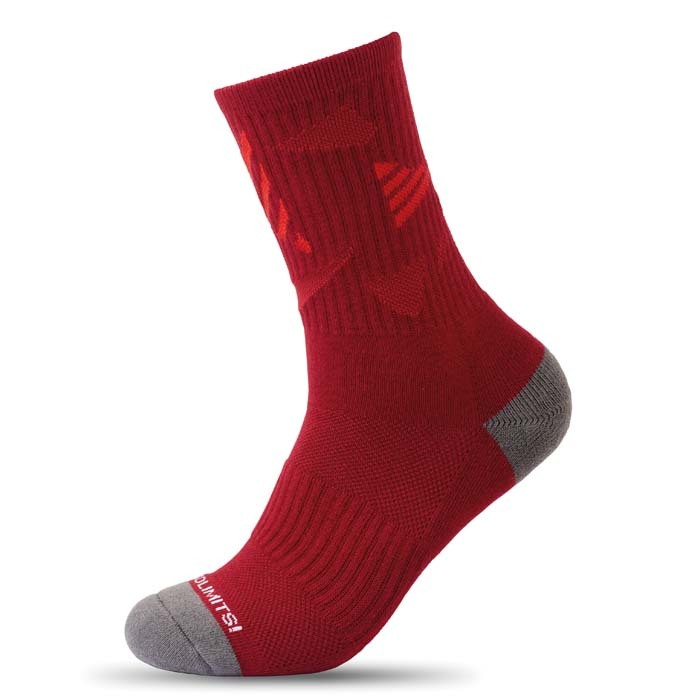 Chaussettes tricotées de basket-ball. Le MOQ est de 25 paires par taille. publicitaire personnalisé - vue 2