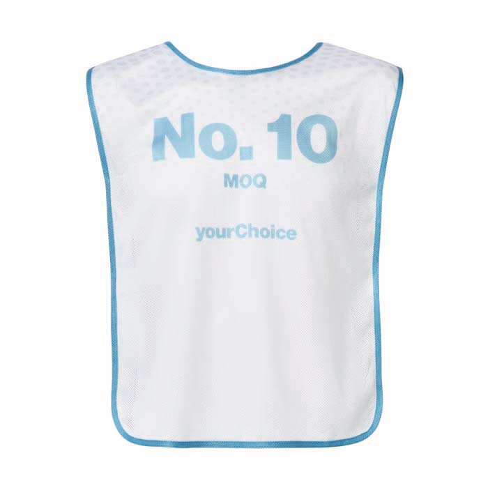 Dossard d'entraînement et d'événement sublimé publicitaire personnalisé - vue 2