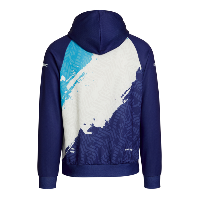 Sweat à capuche raglan à poches sublimé 280g publicitaire personnalisé - vue 2