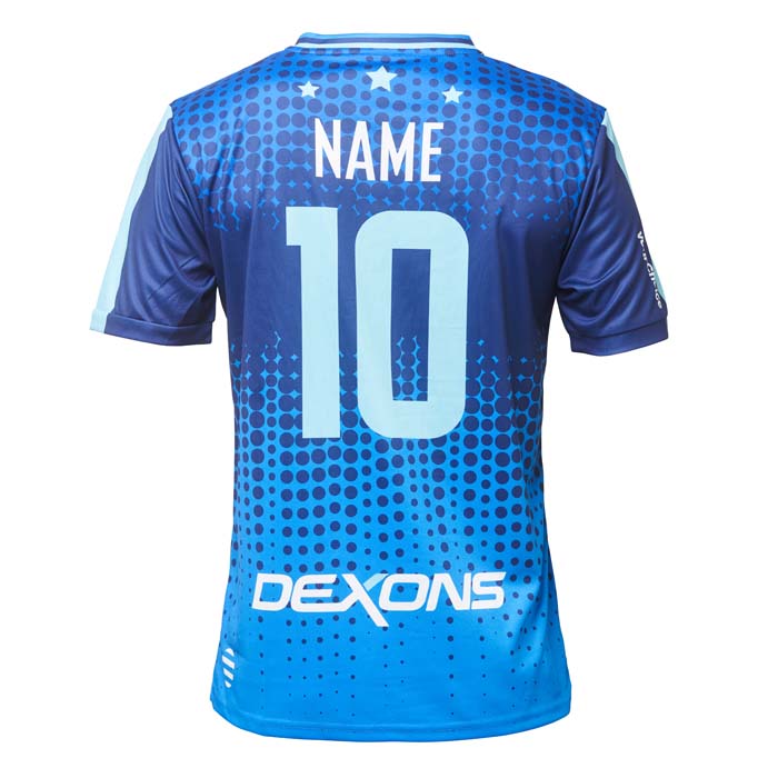 Maillot à col en V superposé sublimé Premier. publicitaire personnalisé - vue 2