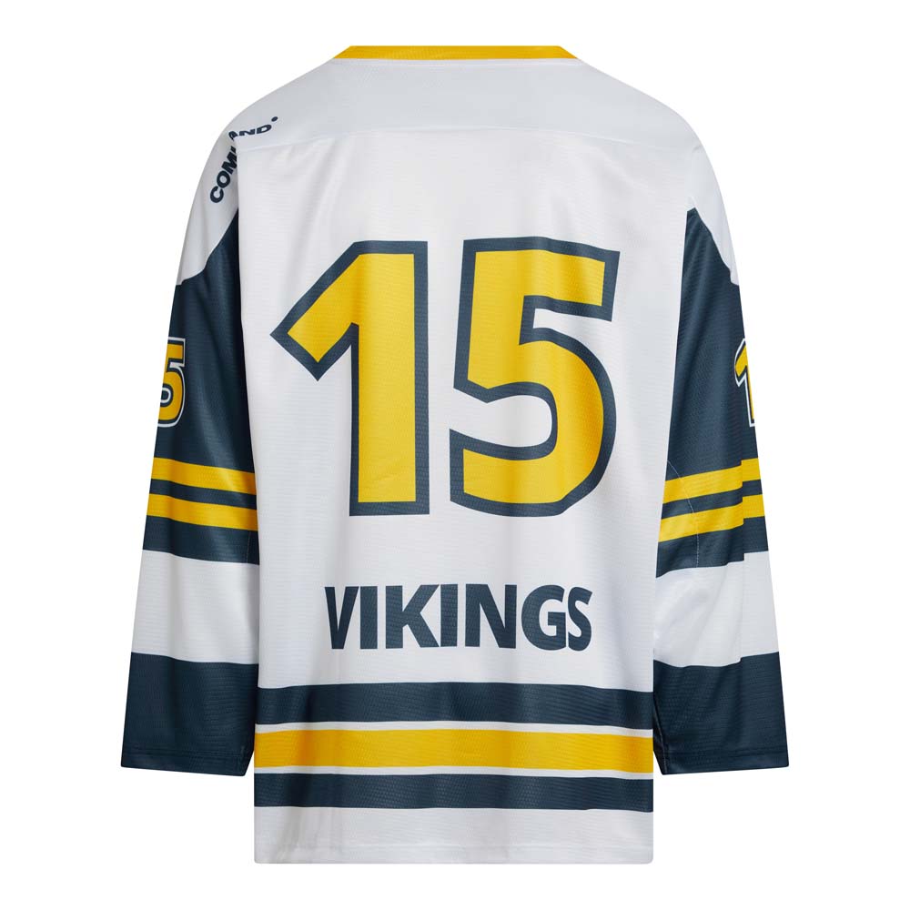 Maillot de hockey sur glace avec col à lacets – 220 g/m² publicitaire personnalisé - vue 2