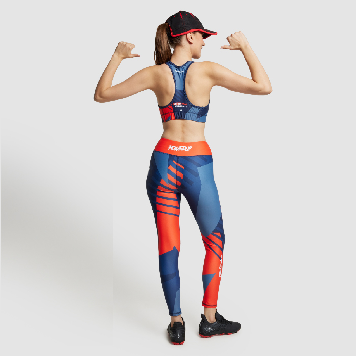 Leggings longs sublimés à taille haute Premier. publicitaire personnalisé - vue 2