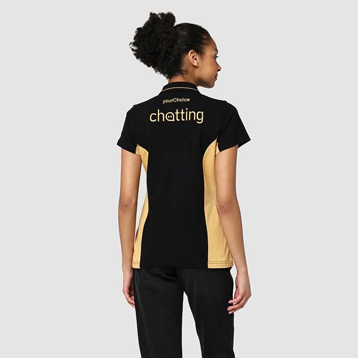 Polo contrasté côtés/bras en coton 190gsm publicitaire personnalisé - vue 3