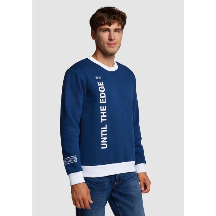 Sweat-shirt unisexe à col rond sur mesure. publicitaire personnalisé - vue 3