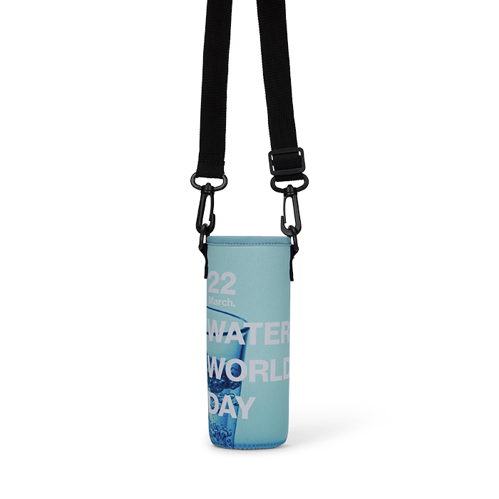 MB2016 Porte-bouteille en néoprène sublimé publicitaire personnalisé - vue 3