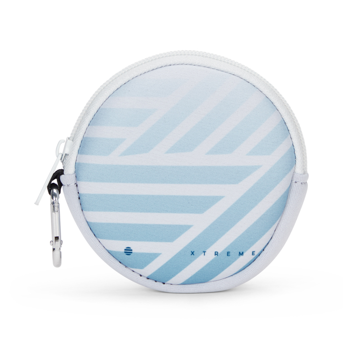 Mini pochette ronde en néoprène sublimé. publicitaire personnalisé - vue 3