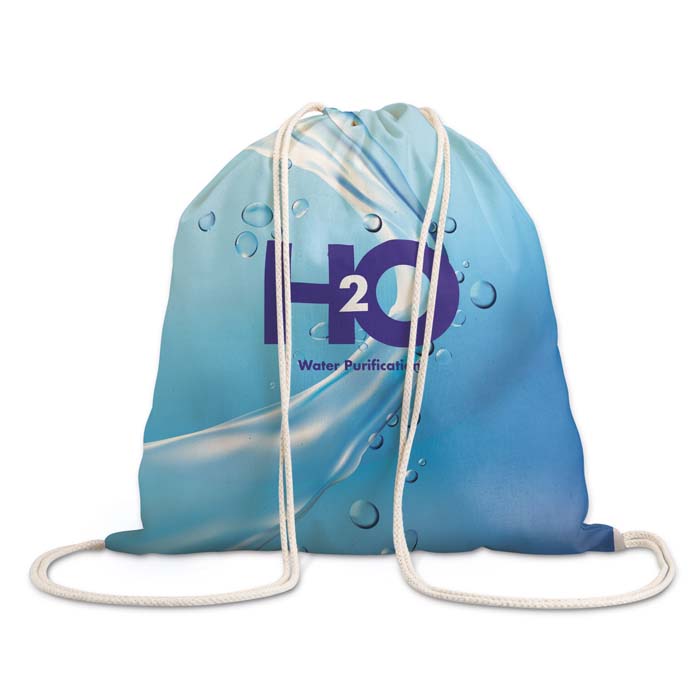 MB8301 Sac à cordon en coton 140 g/m². publicitaire personnalisé - vue 3