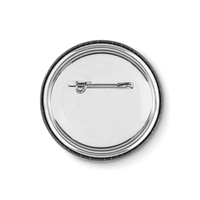 MBTN01 Badge rond en quadri avec fermeture par épingle de sûreté publicitaire personnalisé - vue 3