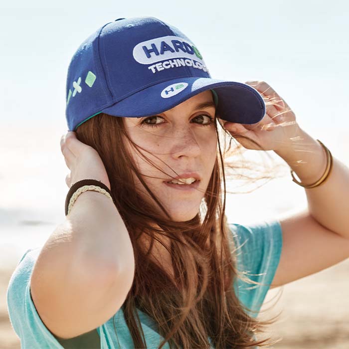 MH2002 Casquette de baseball à 6 panneaux, fabriquée en coton lourd brossé 280gsm. publicitaire personnalisé - vue 3