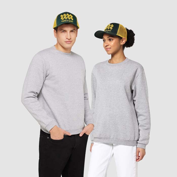 Casquette trucker 6 pans à profil moyen. publicitaire personnalisé - vue 3