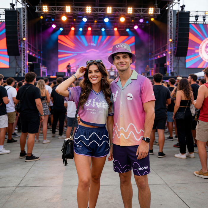 MH2331 Bob en quadri en 150gsm, en couleur, pour adulte, avec un bordure de 5,5 cm. publicitaire personnalisé - vue 3