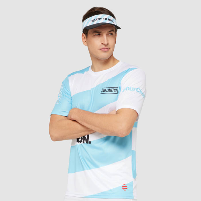 Pare-soleil en ripstop en quadri. publicitaire personnalisé - vue 3