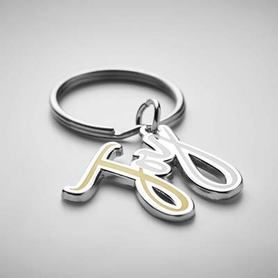 MK2006 Porte-clés personnalisé publicitaire personnalisé - vue 3