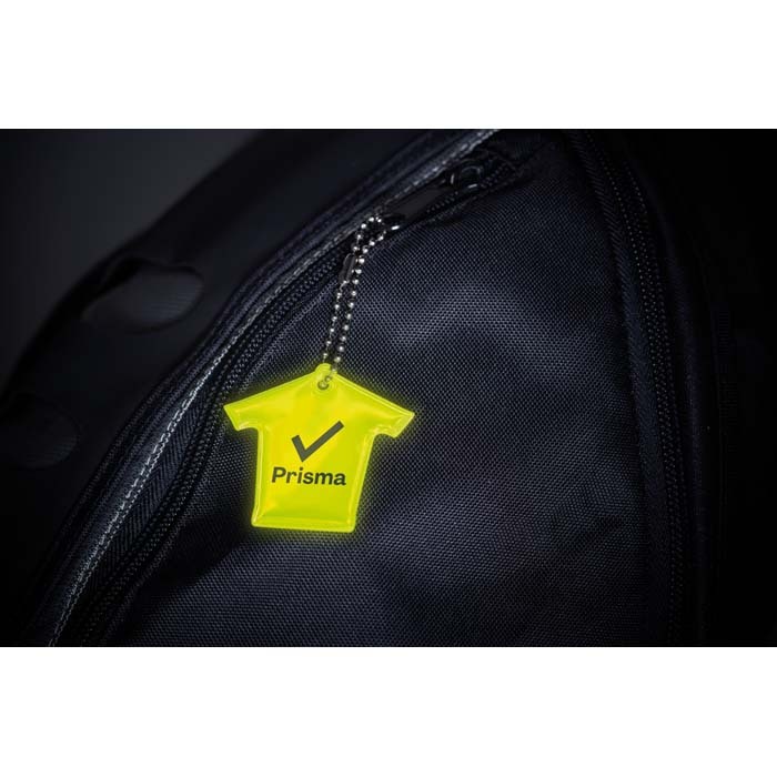 Porte-clés réfléchissant forme sur mesure (non destiné à la sécurité). publicitaire personnalisé - vue 3