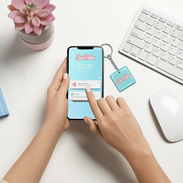 MK5001 Porte-clés personnalisé publicitaire personnalisé - vue 3