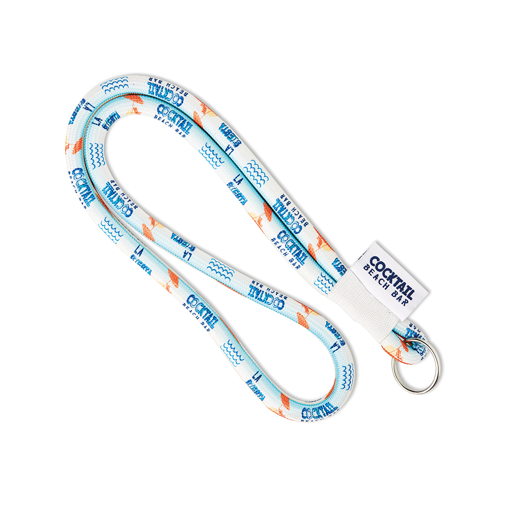 ML1047 Lanyard sublimé avec étiquette personnalisée. publicitaire personnalisé - vue 3