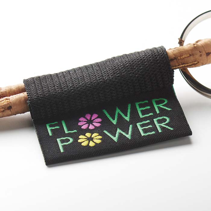 ML1057 Lanyard en liège avec étiquette personnalisée. publicitaire personnalisé - vue 3