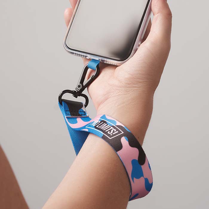 Bracelet porte-téléphone sublimé. publicitaire personnalisé - vue 3