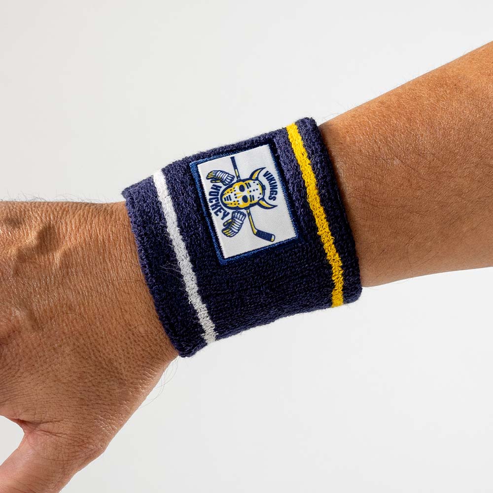 Bandeau de sport en coton uni, doux et respirant. publicitaire personnalisé - vue 3