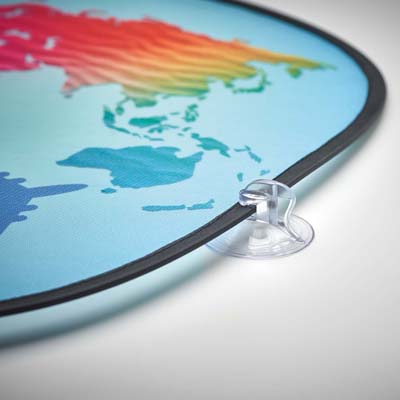 Ensemble de pare -soleils de voiture pliables. publicitaire personnalisé - vue 3