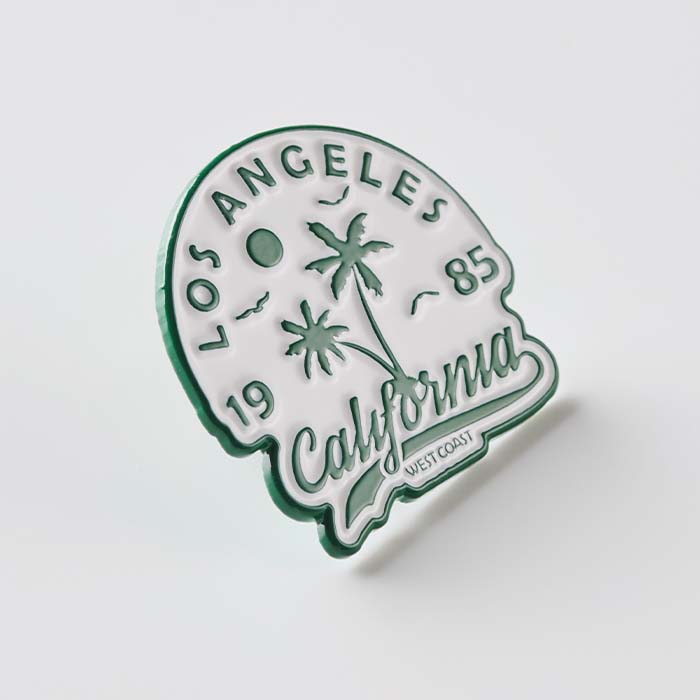 MPIN21 Pin's en fer émaillé et peint en 2 couleurs publicitaire personnalisé - vue 3