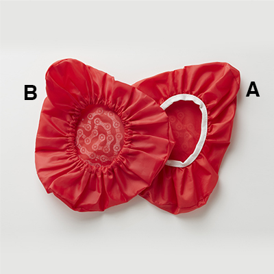 Couvre-selle en polyester 210D. publicitaire personnalisé - vue 3