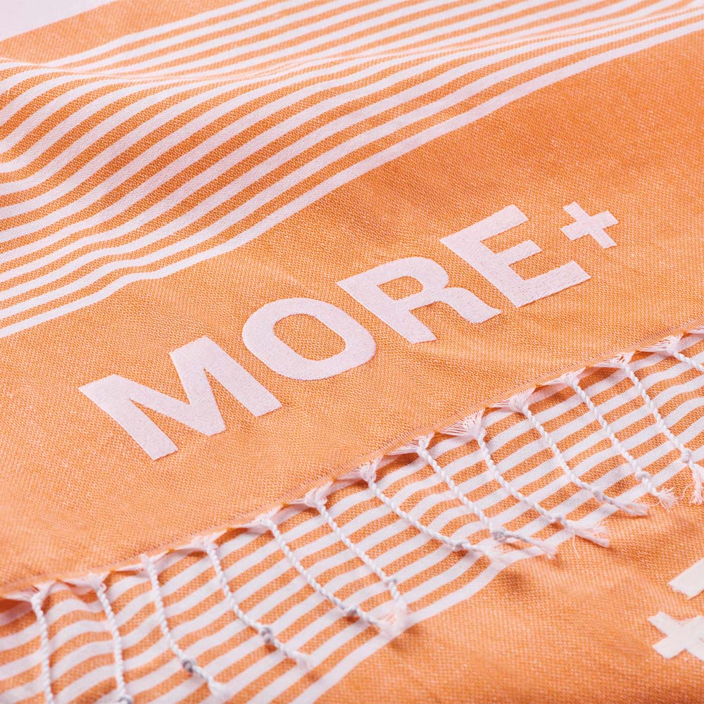 Serviette de Hammam en coton 150gm avec votre logo publicitaire personnalisé - vue 3