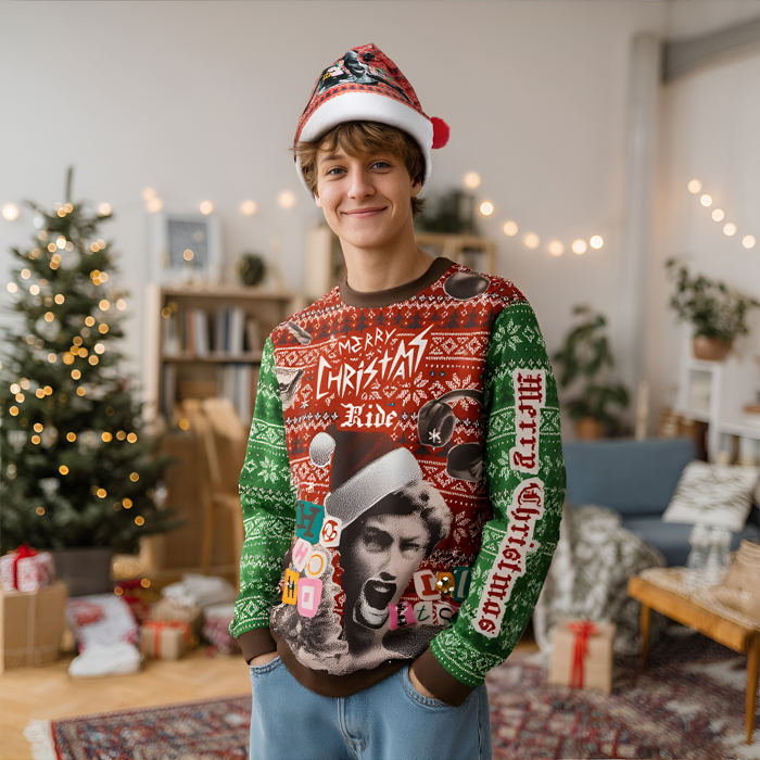 Pulls de Noël sublimés - MW1033 publicitaire personnalisé - vue 3