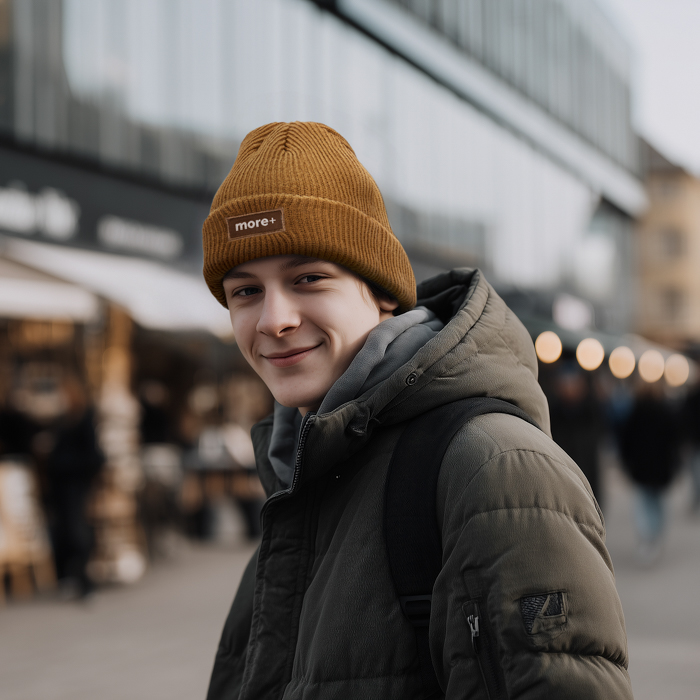 MW1118 Bonnet de pêcheur double couche en PRET avec des bords bas. publicitaire personnalisé - vue 3