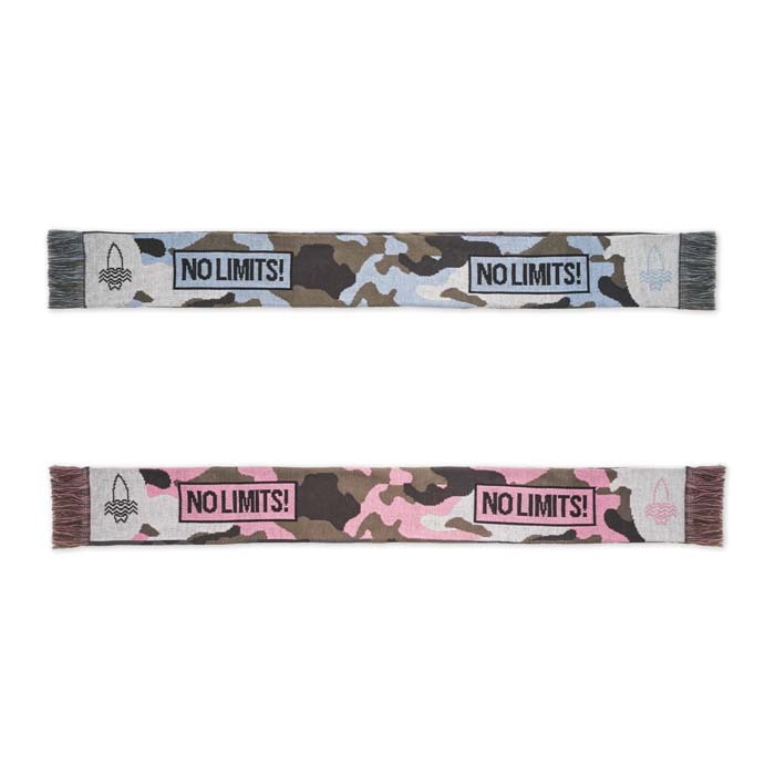 MW2107 Echarpe jacquard en rPET double épaisseur avec votre motif multicolore person... publicitaire personnalisé - vue 3