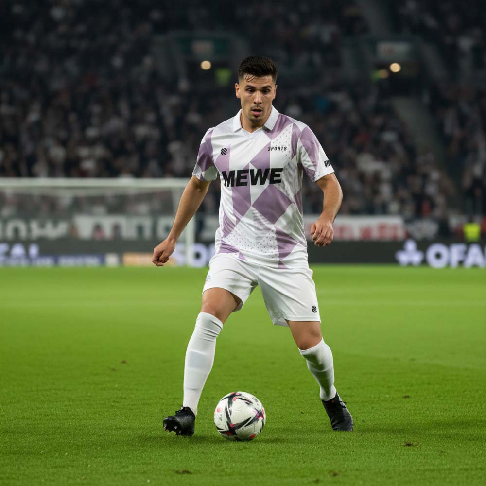 Premier Retro Jersey avec col en V 150gsm publicitaire personnalisé - vue 3