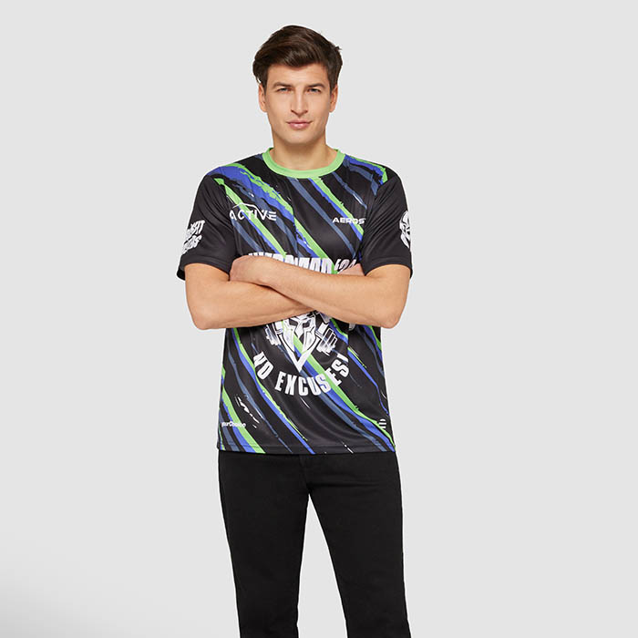 Tshirt sublimé en polyester 145 g/m². publicitaire personnalisé - vue 3