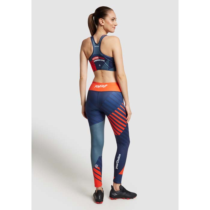 Leggings longs sublimés à taille haute. publicitaire personnalisé - vue 3