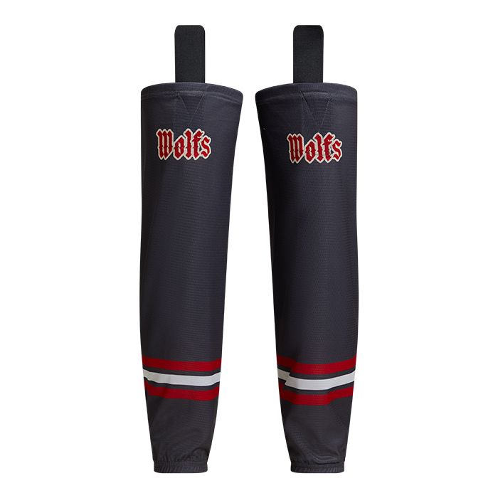 Chaussettes de hockey sur glace sublimées publicitaire personnalisé - vue 3