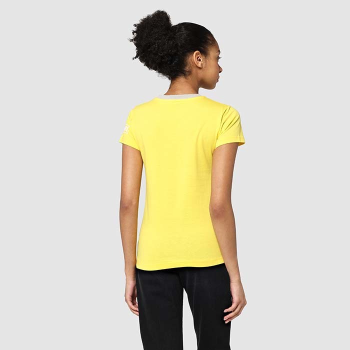 CG1001 Fabriqué en 100% coton peigné, jersey d'environ 155 gsm. Col rond bicolore. publicitaire personnalisé - vue 4