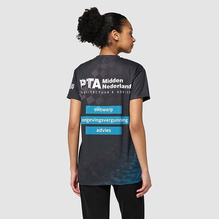 T-shirt unisexe sublimé publicitaire personnalisé - vue 4