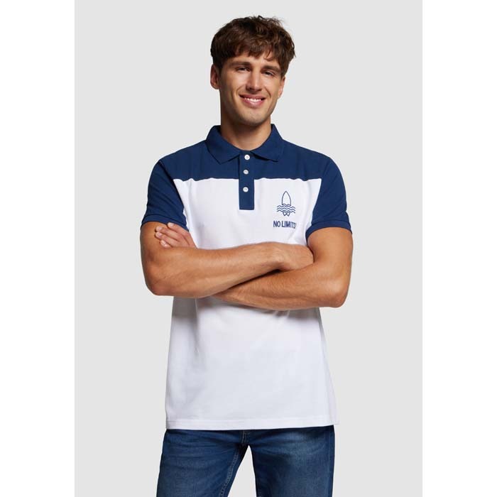 CG1010 Polo bicolore en coton 190gsm publicitaire personnalisé - vue 4