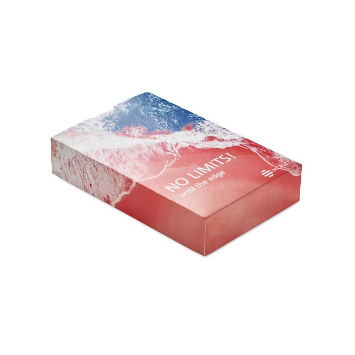 MCAD01 54 cartes de jeu, votre visuel sur 1 face. publicitaire personnalisé - vue 4