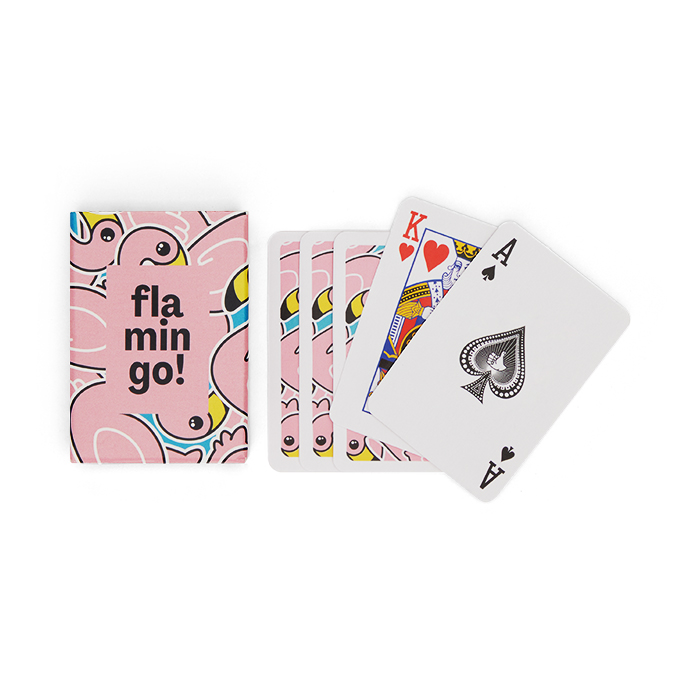 MCAD03 54 cartes de jeu de voyage, votre dessin sur 1 face. publicitaire personnalisé - vue 4