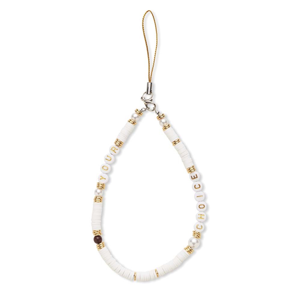 Bracelet à charms de téléphone avec porte-clés en corde. publicitaire personnalisé - vue 4