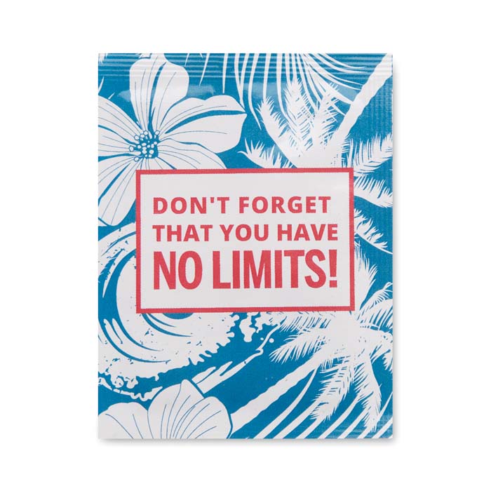 Enveloppe en papier blanc avec les graines de votre choix. publicitaire personnalisé - vue 4