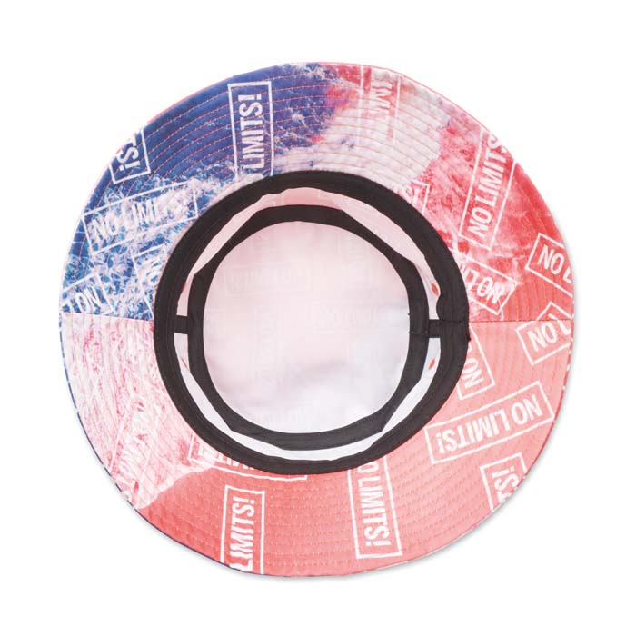 MH2321 Bob en polyester 260gsm en quadrichromie. Motif sur un côté et choix entre un... publicitaire personnalisé - vue 4