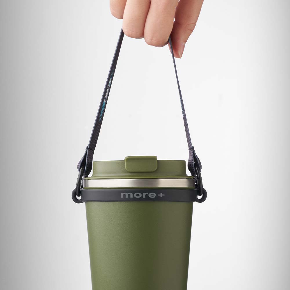 Porte-bouteille sublimé avec étiquette logo publicitaire personnalisé - vue 4