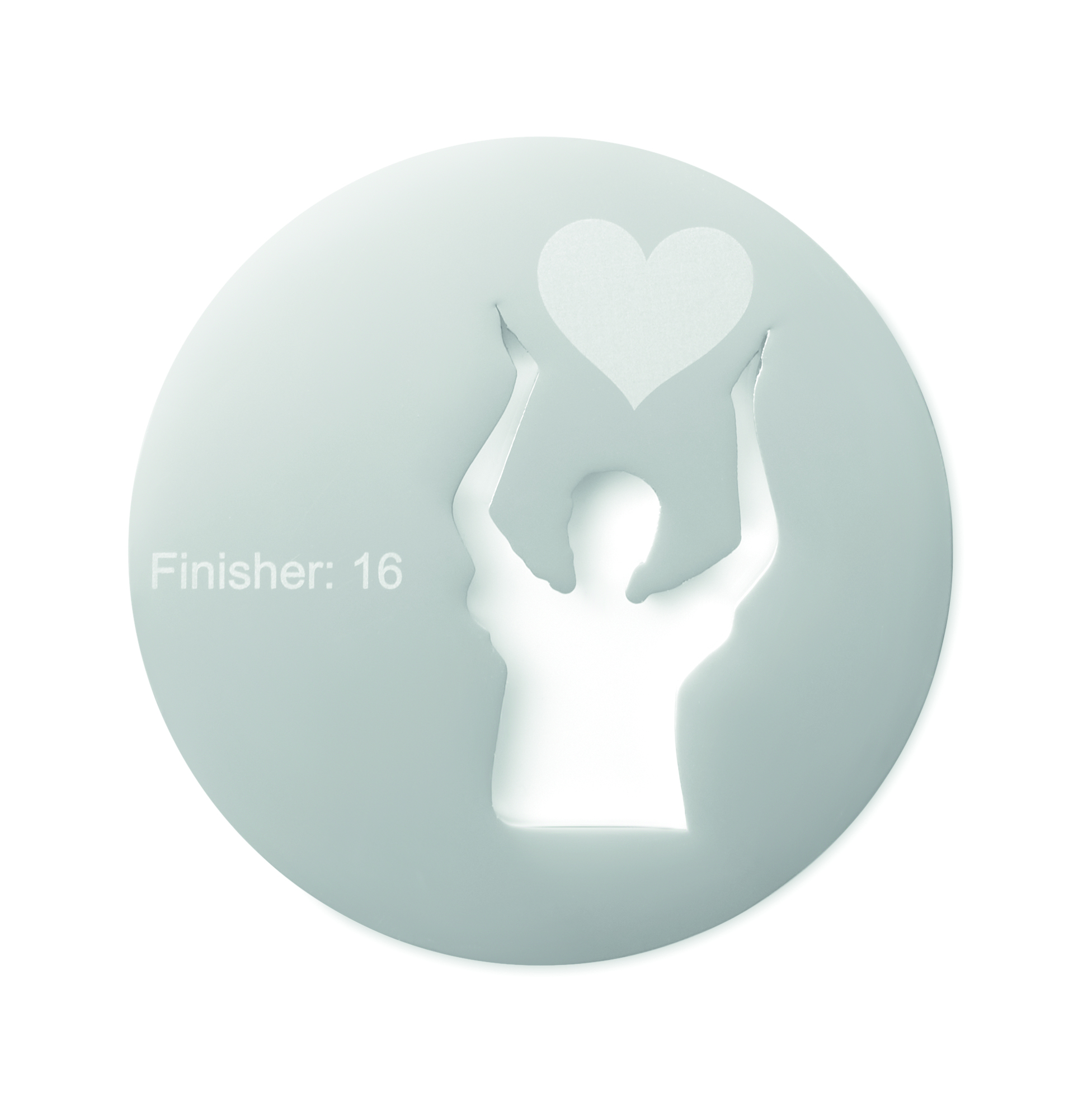 Médaille en alliage de zinc (≤25cm2 / 3 couleurs). publicitaire personnalisé - vue 4