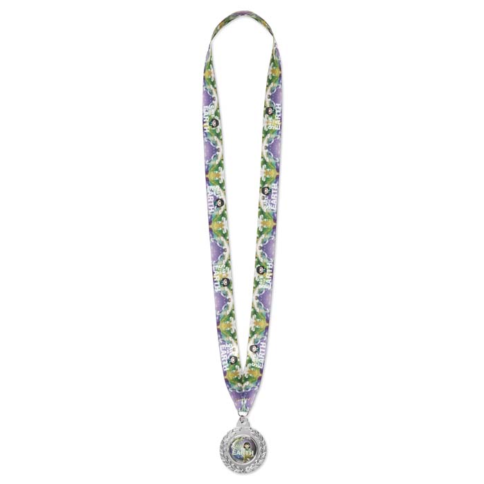 Médaille en fer de 50 mm avec doming. publicitaire personnalisé - vue 4