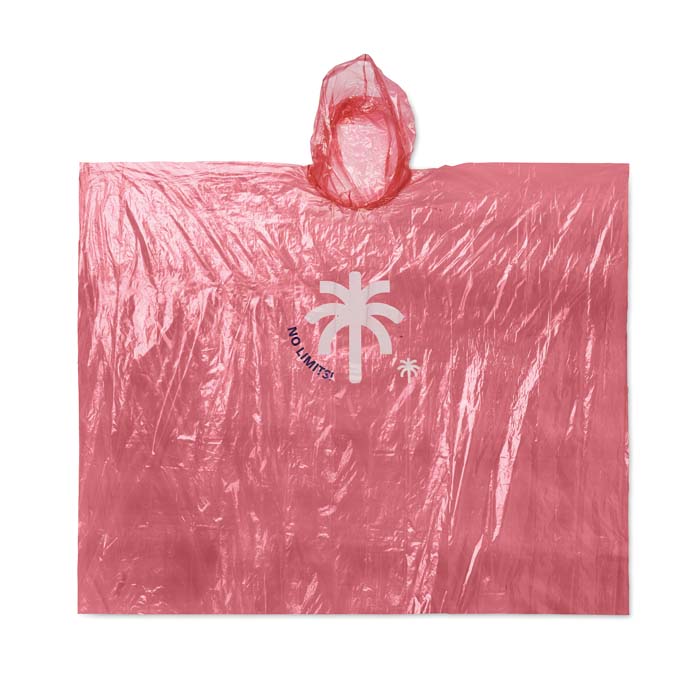 Poncho imprimable populaire. Logo 1 couleur inclus (max. 30 x 30 cm) publicitaire personnalisé - vue 4