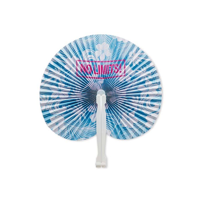 Eventail en plastique coloré au prix le plus bas. publicitaire personnalisé - vue 4