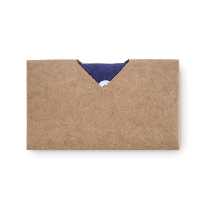 Lingette en microfibre en quadri, fabriqué dans l'UE (17x18cm). publicitaire personnalisé - vue 4